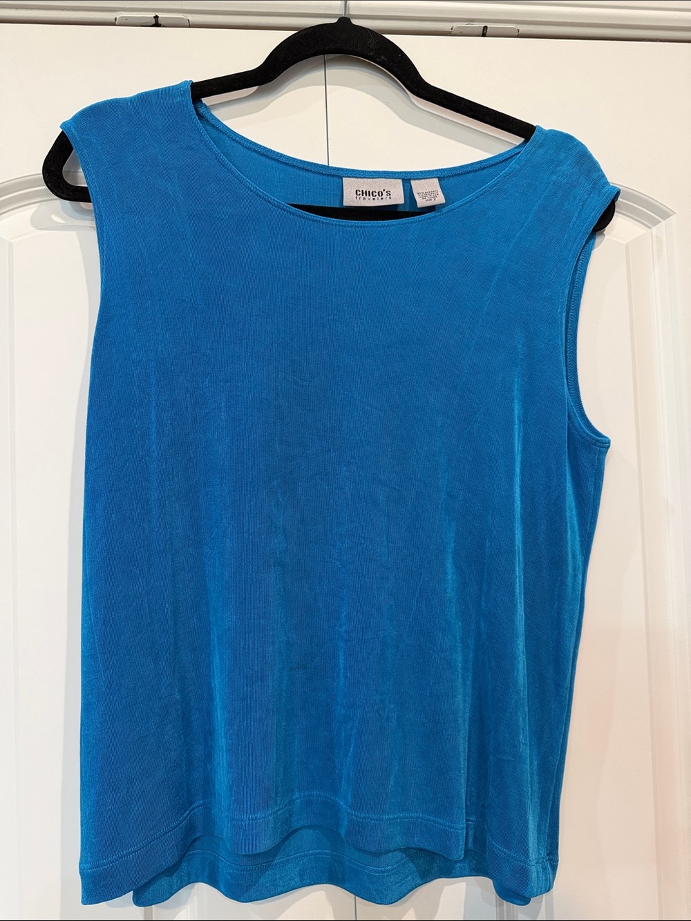 Chico's Bright Teal Sleeveless Tank
